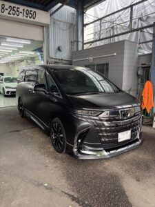 40系アルファード　フルラッピング施工